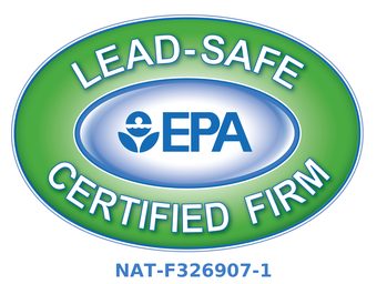 EPA Lead-Safe Certified Firm — Cert #NAT-F326907-1